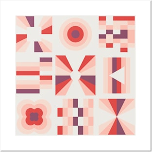 Geometric patterns Posters and Art